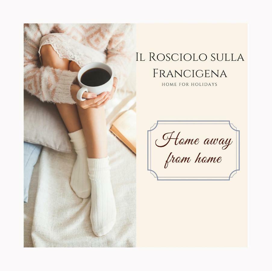 Apartamento Il Rosciolo Sulla Francigena Formello Exterior foto